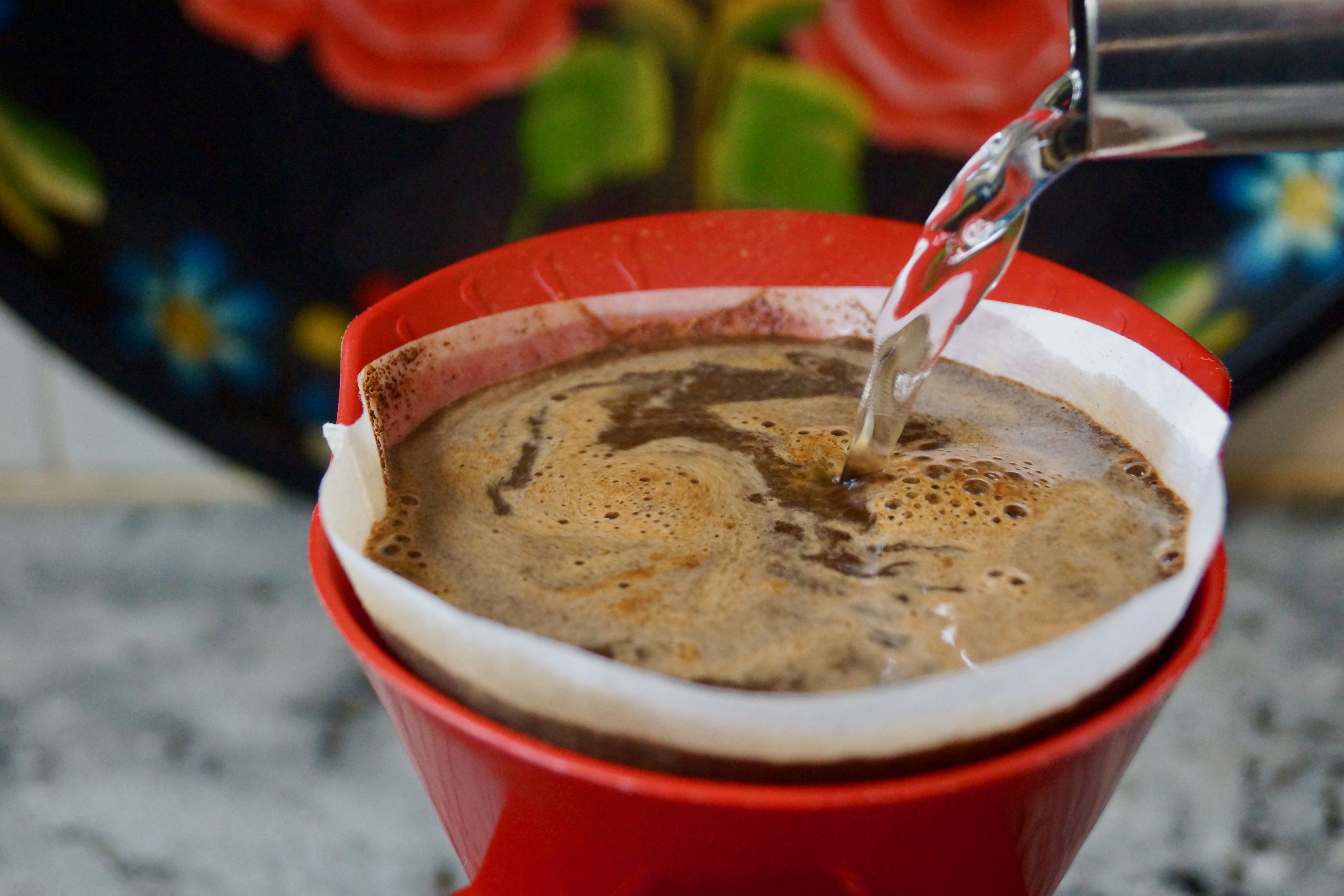 pour over coffee