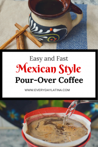 Pin for Mexican Style Coffee #pourovercoffee #mexicanstylecoffee