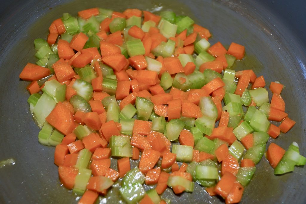 Vegetables for picadillo #picadilloingredients