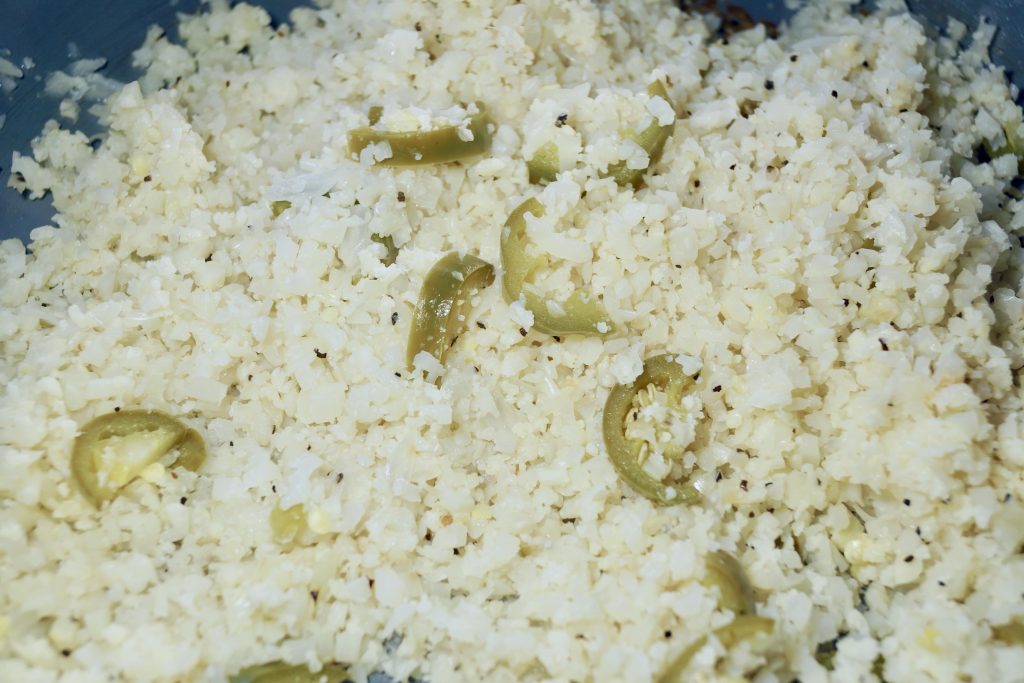 jalapeño lime cauliflower rice #jalapenolimecauliflowerrice