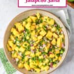 Spicy Pineapple Jalapeño Salsa