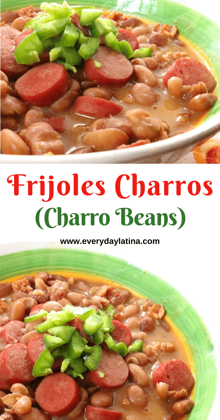 Frijoles Charros (Mexican Charro Beans) - Everyday Latina