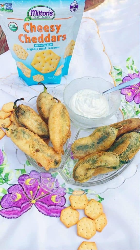 Double Cheese Chiles Capeados #chilescapeados #jalapeñorecipes #mexicanappetizer