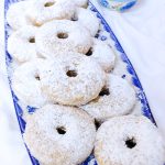 Light and Fluffy Gluten-Free Powdered Donuts #glutenfreedonuts #powderedglutenfreedonuts #bakeddonuts