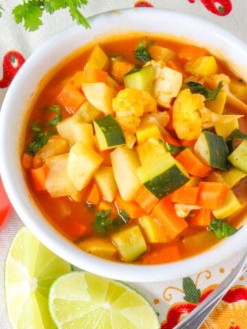 Sopa de Verduras (Mexican Vegetable Soup)