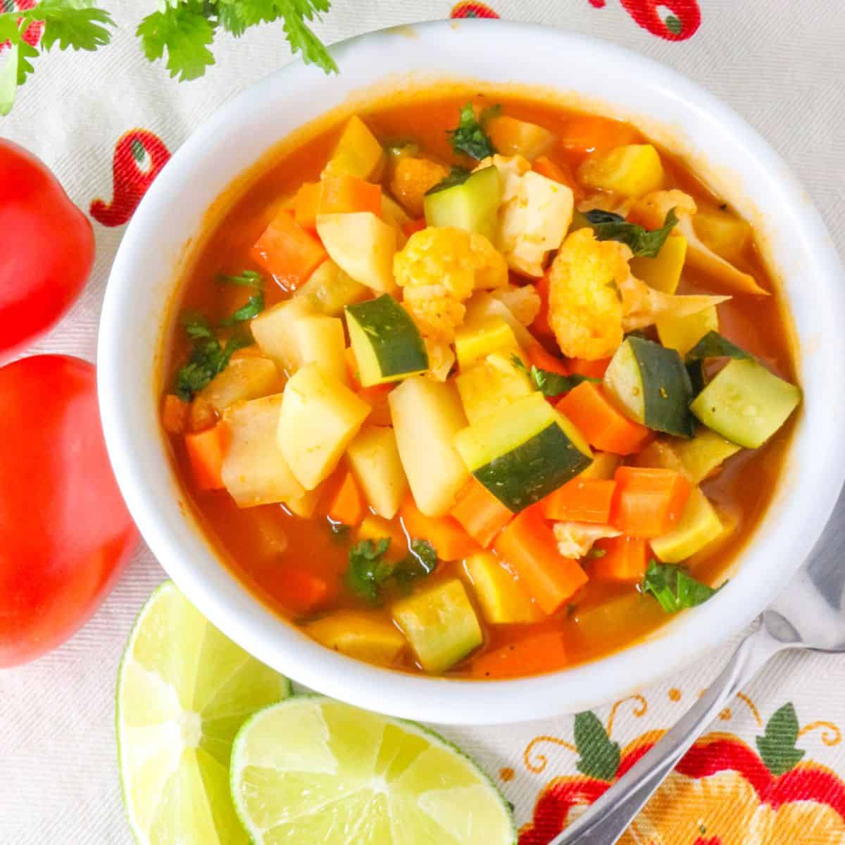 Mexican Style Sopa De Frijol Recipe - Red Kidney Beans Soup