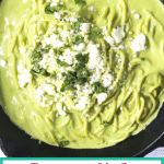 Skillet with Espagueti Verde