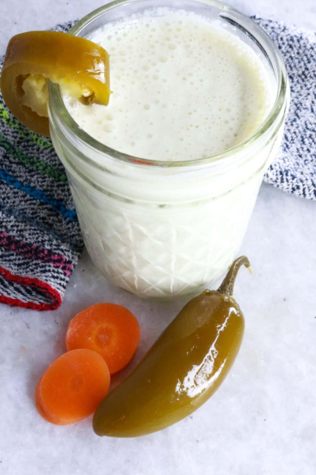 Tangy Pickled Jalapeño Sour Cream