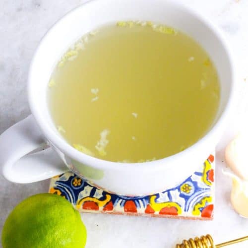 Garlic Tea Recipe for Colds and Allergies