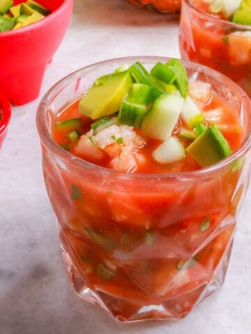 Coctel de Camarón (Mexican Shrimp Cocktail)