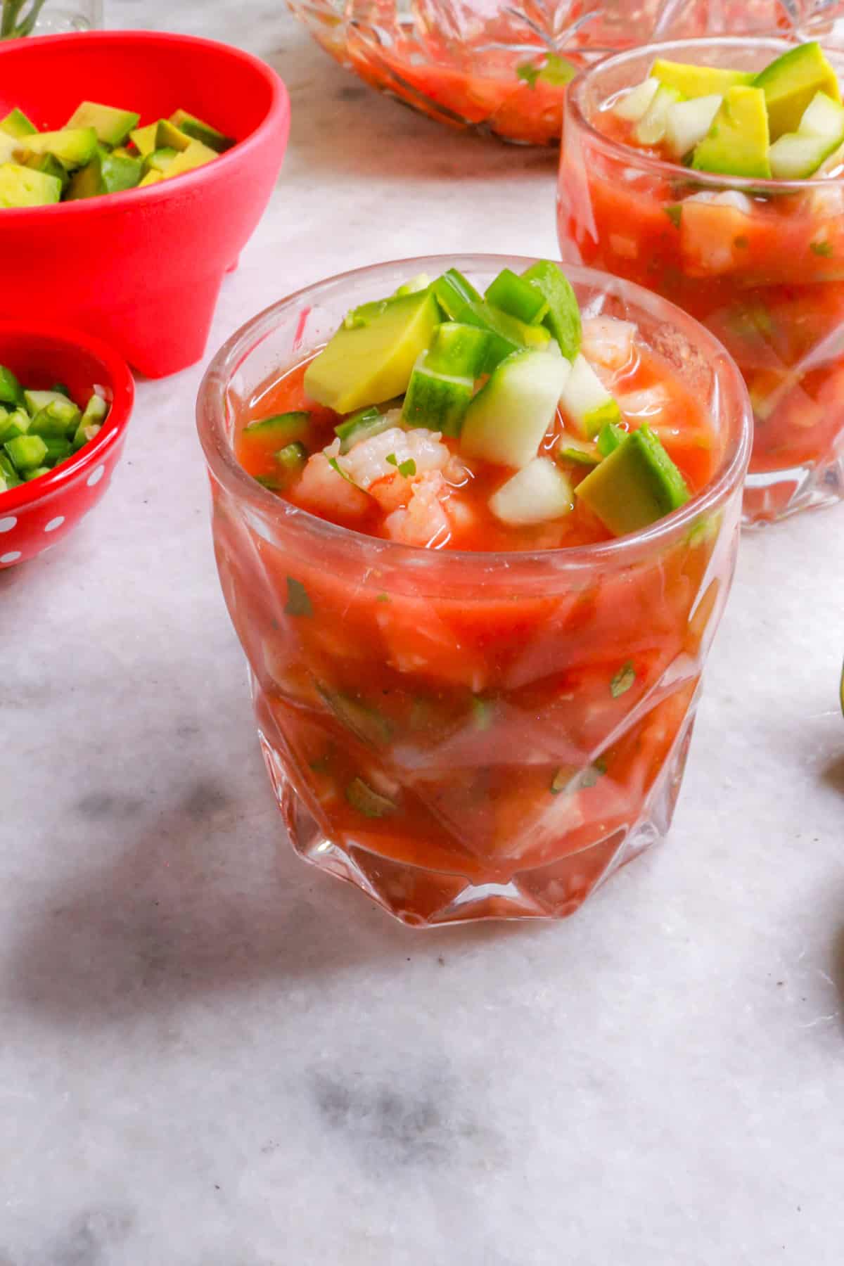 Coctel de Camarón (Mexican Shrimp Cocktail)