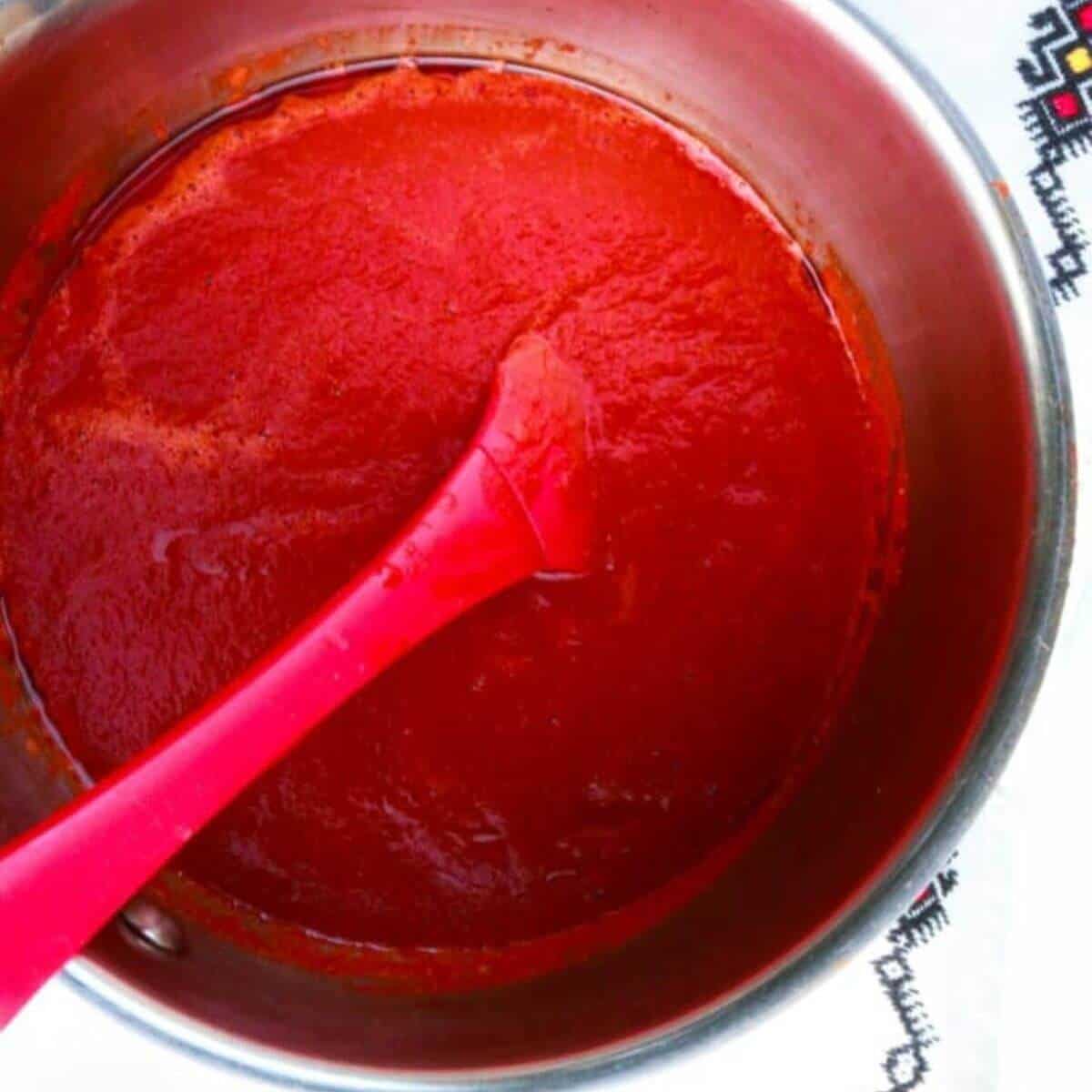 Authentic Guajillo Enchilada Sauce