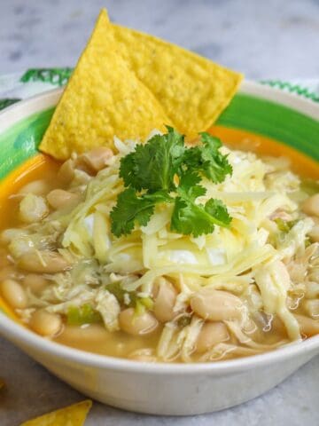 White Chicken Chili with Hominy