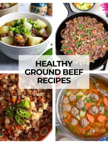 Photos of 4 Healthy Ground Beef Recipes