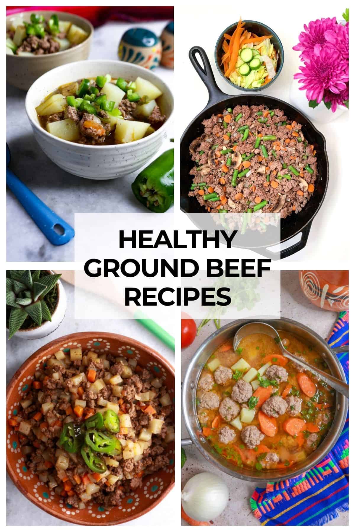 Photos of 4 Healthy Ground Beef Recipes