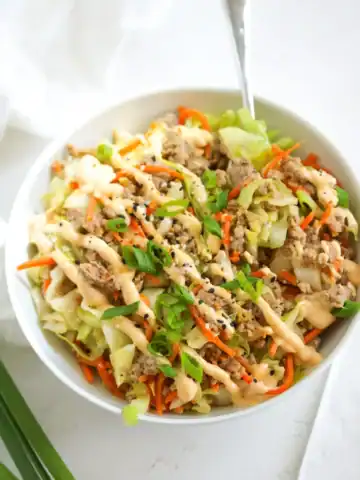 Just Jessie B Egg roll in a Bowl