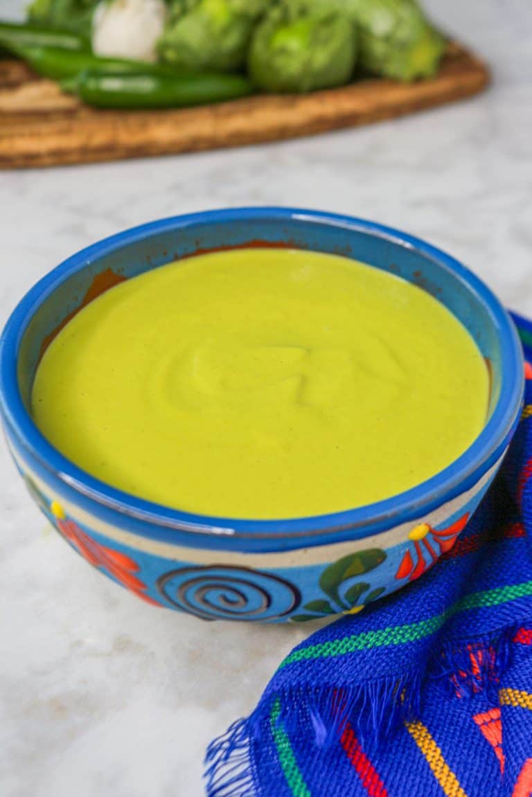 Mexican Guacamole Falso (Fake Guacamole Salsa)
