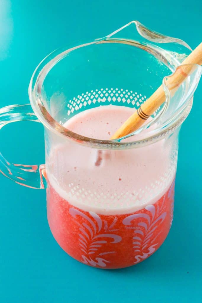 3-Ingredient Agua de Fresa (Strawberry Agua Fresca)