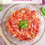Lime Vinaigrette Coleslaw