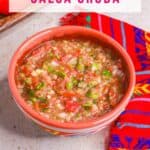 Mexican Salsa Cruda