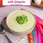 Creamy Onion Soup with Jalapeño
