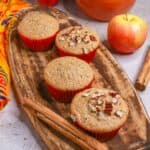 Muffins de Manzana y Avena (Gluten-Free Apple Oat Muffins)