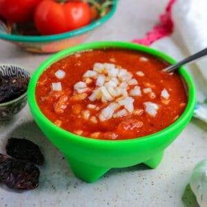 Chile Morita Salsa (salsa de chile morita)
