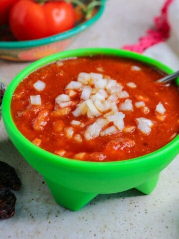 Chile Morita Salsa (salsa de chile morita)