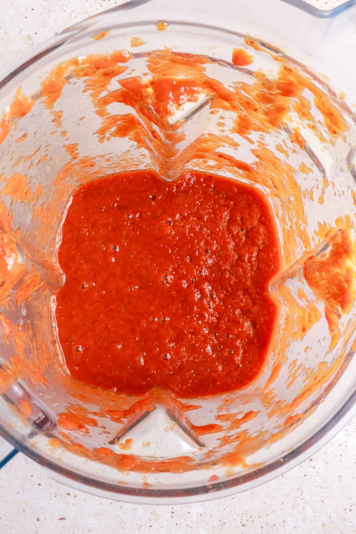 Blended salsa