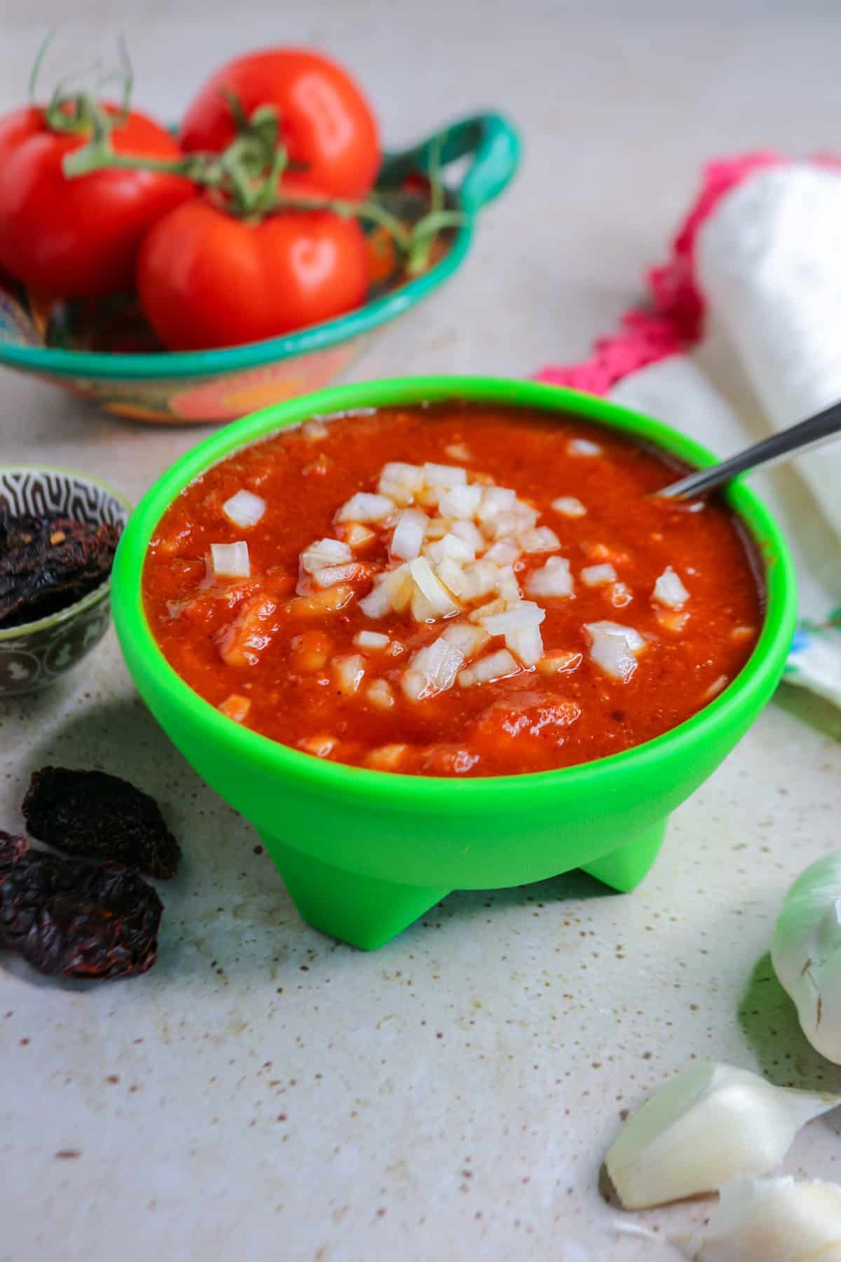 Chile Morita Salsa (salsa de chile morita)