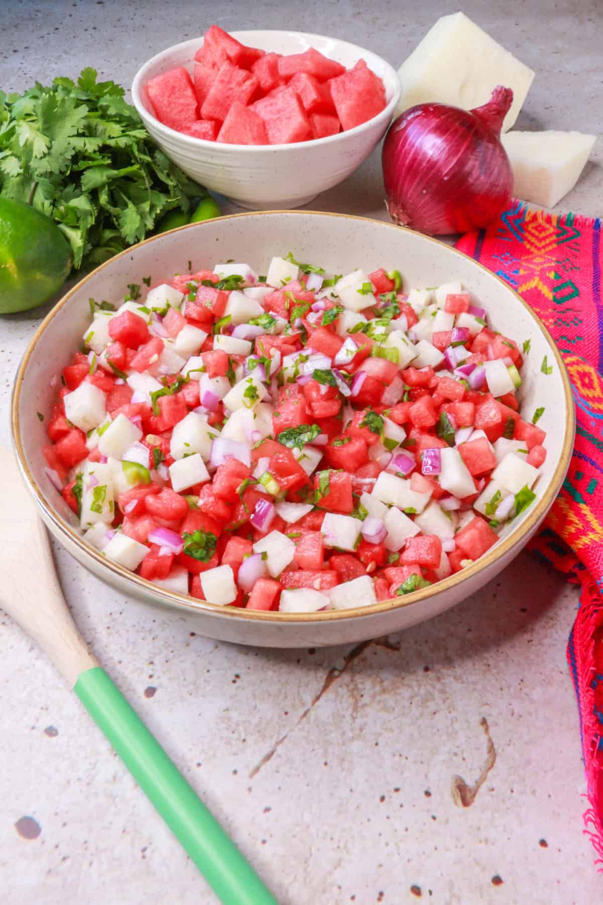Watermelon Salsa (Watermelon Pico de Gallo)