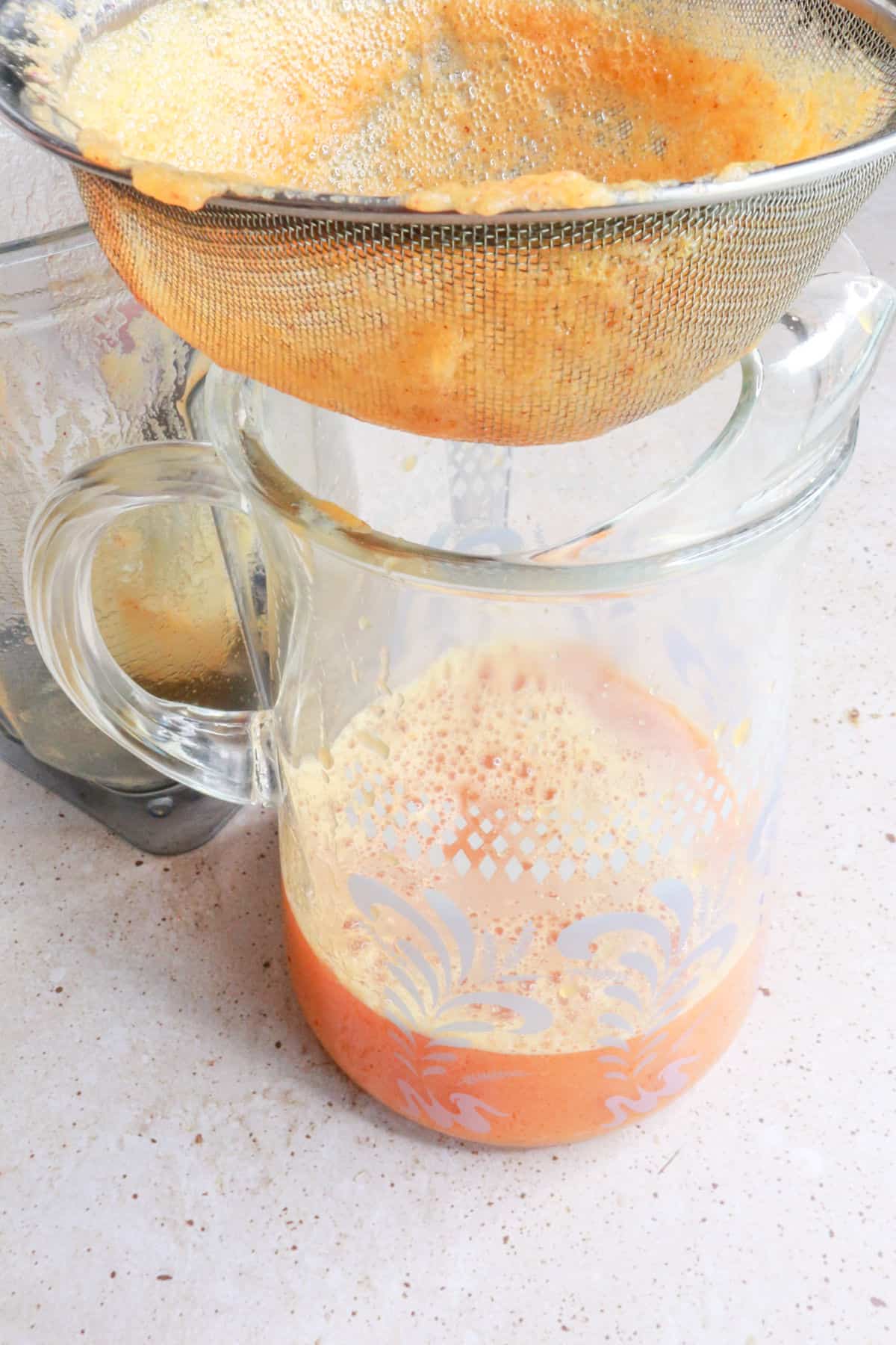 Strain agua de durazno