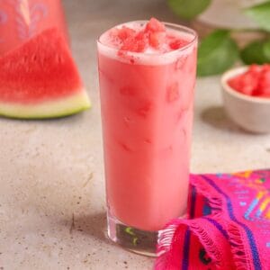 Creamy Watermelon Agua Fresca
