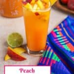 Peach Agua Fresca