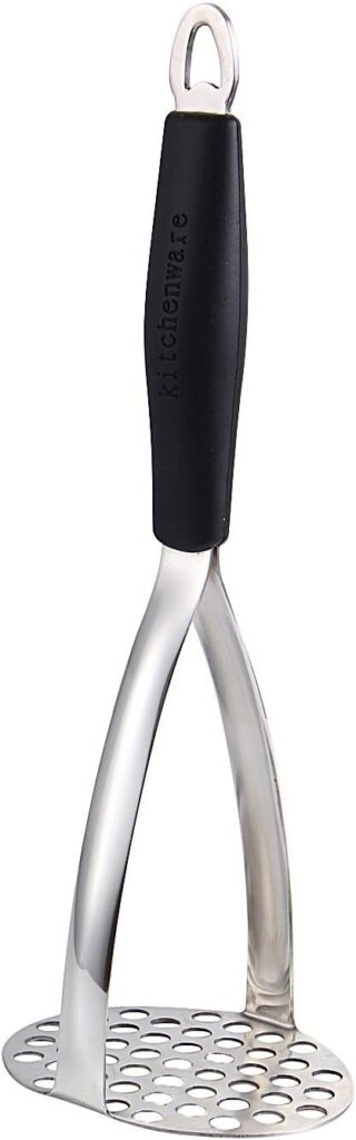 Potato Masher used to mash refried beans
